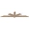 Ekena Millwork Kennewick Smooth Timber Gable Bracket, Douglas Fir, 84"W x 21"H x 1 1/2"D x 5 1/2"F, 6/12 Pitch GBW084X21X0206KEN00SDF - alternate 2